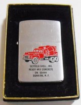 画像: ★１９５９年 VINTAGE ADVERTSING コンクリートミキサー車 Used Zippo！