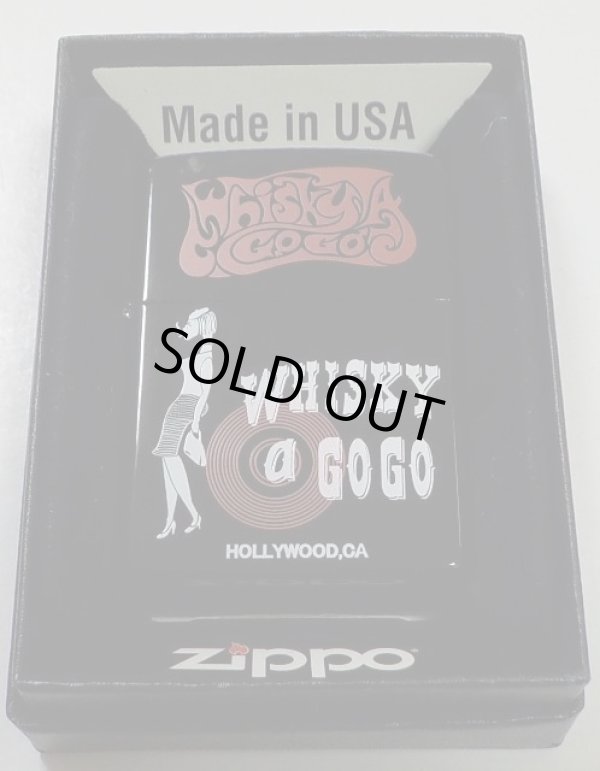 画像1: ☆伝説の・・ウィスキー・ア・ゴーゴー！WHISKY a GOGO ２０１１年 黒 ZIPPO！新品