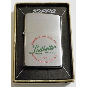 画像: ☆１９６４年 VINTAGE ADVERTSING-COMPANY MEAT 企業モノ ZIPPO！未使用品