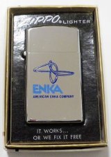 画像: ☆１９７４年 VINTAGE スリム 企業物 ＃１６１０ Mint in Box Slim Zippo！未使用品