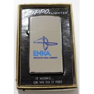 画像: ☆１９７４年 VINTAGE スリム 企業物 ＃１６１０ Mint in Box Slim Zippo！未使用品