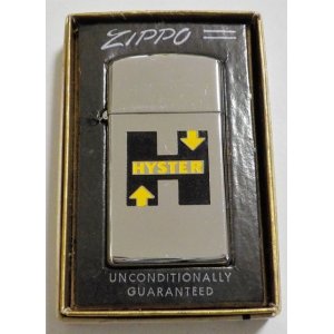 画像: ☆１９６８年 VINTAGE スリム 企業物 ＃１６１０ Mint in Box Slim Zippo！未使用品