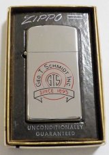 画像: ☆１９６４年 VINTAGE スリム 企業物 ＃１６１０ Mint in Box Slim Zippo！未使用品B