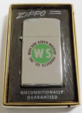 画像: ☆１９６２年 VINTAGE スリム 企業物 ＃１６１０ Mint in Box Slim Zippo！未使用品A