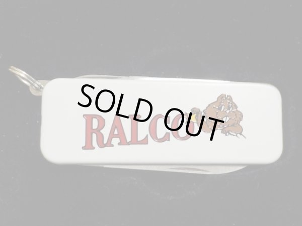 画像1: ☆ZIPPO社 ポケットナイフ！USA企業 RALCO 両面ホワイト１９９０年代ノベルティ！未使用品