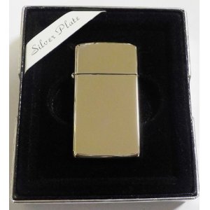 画像: ☆＃１０００ SLIM SILVER PLATE スリム・シルバープレート鏡面 ２０００年１月 ZIPPO！未使用品