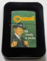 画像: ☆CAMEL！キャメル   I'd walk a mile １９９６年９月  ブラック  ZIPPO！未使用品 