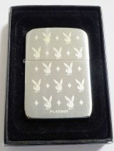 画像: ★PLAY BOY！１９４１モデル １２RABBIT HEAD モノグラム調２００５年 ZIPPO！新品A