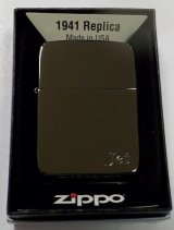 画像: ★１９４１ 黒！Jet ジェッツ ブラックチタン！インサイドは・・GOLD！鏡面 ２０１５年１月 ZIPPO！新品