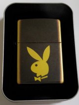 画像: ★PLAY BOY！プレイボーイ★コーヒーカラーの・・モカラテ ２００５年 ZIPPO！新品B