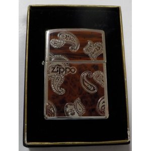 画像: ☆ペイズリー！渋い色合いの・・べっ甲調 ２０００年２月 Proto Type Zippo！未使用品