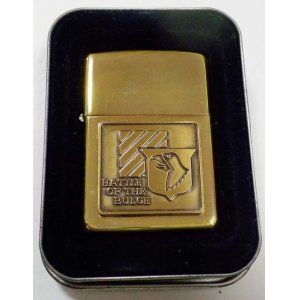 画像: ★BATTLE OF THE BULGE バルジの戦い  WWII １９９５年2月製  真鍮 Solid Brass Zippo！未使用品