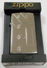 画像: ★カナダ・ジッポー！１９９６年４月（D）ダイアゴナル柄 スリム ＳＬＩＭ ＺＩＰＰＯ！新品