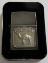 画像: ☆キャメル！CAMEL らくだエンブレム１９９７年２月 ミッドナイトクローム ZIPPO！未使用品