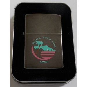 画像: ☆ジッポー社 セールスマン用 WAIKIKI BEACH CLUB HAWAII １９９２年１０月 ZIPPO！未使用品