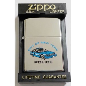 画像: ☆二ューヨーク市警察 POLICE  パトカー！１９９７年７月 ＵＳＡ ♯２５０ ＺＩＰＰＯ！新品