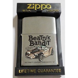 画像: ☆エド・ロス！ラットフィンク！RAT FINK / MOONEYES １９９7年５月 ホットロッド ＃２００ ZIPPO！未使用品B