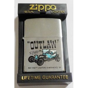 画像: ☆エド・ロス！ラットフィンク！RAT FINK / MOONEYES １９９７年５月 ホットロッド ＃２００ ZIPPO！未使用品A