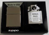 画像: ★USA BONUS PACK！パイプ用インサイド付 & ブラックアイス ２０２０年 USA  ZIPPOギフトセット！新品