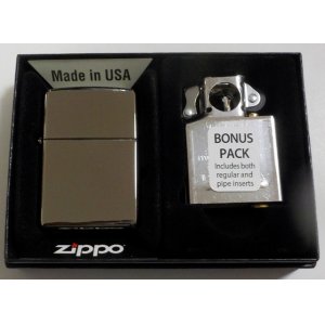 画像: ★USA BONUS PACK！パイプ用インサイド付 & ブラックアイス ２０２０年 USA  ZIPPOギフトセット！新品