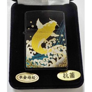 画像: ☆豪華絢爛！鯉 CARP 伝統工芸 本金蒔絵 漆塗り ２０２１年 限定 ＺＩＰＰＯ！新品未使用品