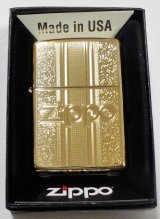 画像: ☆豪華！繊細な・・彫刻！ 金色 High Polish Solid Brass 真鍮ケース  ２０２１年 USA ZIPPO！新品