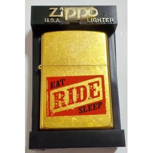 画像: ☆Marlboro USA！マールボロ USA  EAT RIDE SLEEP ２００４年 キャンペーン GOLD DUST ZIPPO！新品