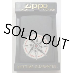 画像: ☆Marlboro USA！マールボロ USA  ★コンパス！全面つや消し BLACK １９９７ 年１０月製 ZIPPO！新品