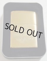 画像:  ★USA HARLEY-DAVIDSON ２００５年１月 SOLID BRASS ・ハイポリシュブラス ZIPPO！未使用品