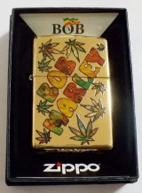 画像: ☆Bob Marley！ジャマイカの音楽家 ボブ・マーリー 真鍮 HP Solid Brass Zippo！新品