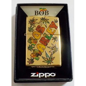 画像: ☆Bob Marley！ジャマイカの音楽家 ボブ・マーリー 真鍮 HP Solid Brass Zippo！新品