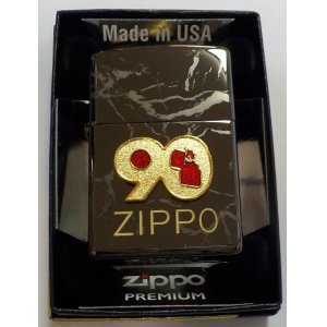 画像: ☆豪華！ZIPPO社 創業９０周年記念モデル！２０２２年 ９０th Anniversary HP Black Zippo！新品