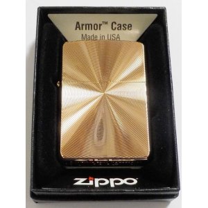 画像: ☆お洒落なアーマー・・SPIN ピンクゴールド！両面スピンカット ２０１８年 ARMOR  ZIPPO！新品