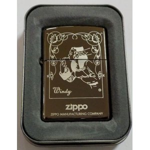 画像: ☆Windy！人気のウィンディ オールドデザイン！２００２年５月 BLACK ICE ZIPPO！新品