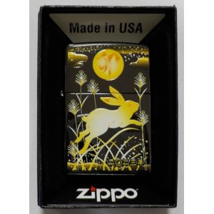 画像: ☆豪華 令和五年 卯！２０２３年 干支 卯 ブラックチタン 限定生産 ＺＩＰＰＯ！新品