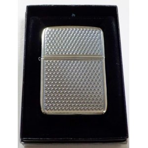 画像: ☆渋い！１９４１モデル  Grill Pattern 両面デザイン彫刻 Antique Silver ２０１５年 Zippo！新品