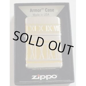 画像: ☆豪華！Armor Proto Type！お洒落な４面デザイン２００３年１０月 シルバー銀加工＆ゴールド  ZIPPO！未使用品