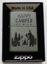 画像: ☆楽しい・・キャンプ！ハッピー・キャンパー☆ HAPPY CAMPER☆ USA  GREEN  ZIPPO！新品