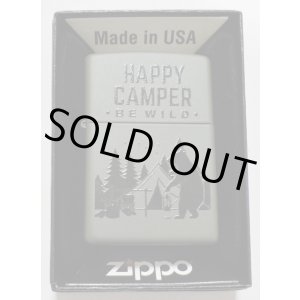 画像: ☆楽しい・・キャンプ！ハッピー・キャンパー☆ HAPPY CAMPER☆ USA  GREEN  ZIPPO！新品