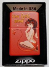 画像: ☆可愛い・・小さな悪魔！リトル・デビル☆ Little Devil ☆ ２０２３ USA  RED  ZIPPO！新品