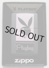 画像: ☆PLAYBOY！人気の・・プレイボーイ PINK BUNNY  渋いブラック Black Matte Zippo！新品