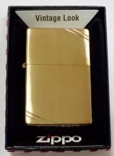 画像: ☆１９３７Replica Vintage Look ＃２４０  Solid Brass  Wライン有り ２０２２年 Zippo！新品