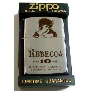 画像: ☆REBECCA！レべッカ１０年 バーボン・ウィスキー １９９６年１月  ZIPPO！新品