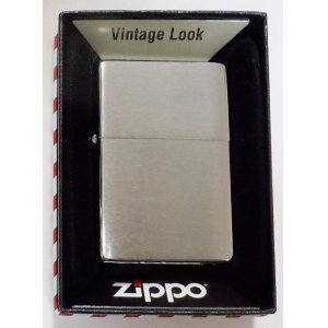 画像: ☆１９３７Replica Vintage Look ＃２３０CC Brushed Chrome  Wライン無し ２０２２年 Zippo！新品