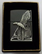 画像: ★BIRD 羽ばたく・・鳥！ずしりと重いエンブレム ２００３年８月 ブラック USA ZIPPO！新品