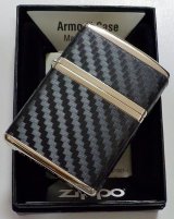 画像: ☆豪華！ARMOR CARBON SERIES！４面連続カーボン貼り シルバーカラー ZIPPO！新品