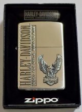 画像: ☆HARLEY-DAVIDSON！イーグルメタル シルバーいぶし ２０２２年 JAPAN MODEL ZIPPO！新品