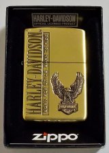 画像: ☆HARLEY-DAVIDSON！イーグルメタル 真鍮いぶし ２０２２年 JAPAN MODEL ZIPPO！新品