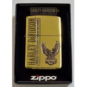 画像: ☆HARLEY-DAVIDSON！イーグルメタル 真鍮いぶし ２０２２年 JAPAN MODEL ZIPPO！新品