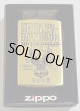 画像: ☆HARLEY-DAVIDSON！１９０３ イーグルメタル 真鍮いぶし ２０２２年 JAPAN MODEL ZIPPO！新品